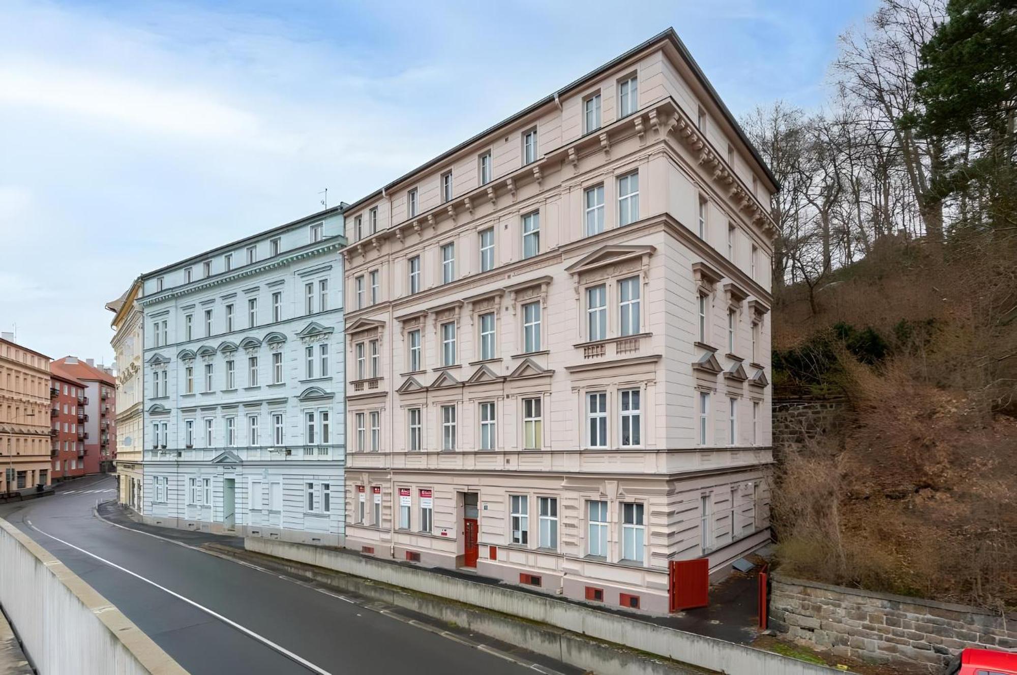 Promenade View Apartment Karlsbad Exterior foto